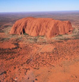 Ayer Rocks, la carte postale d'Australie