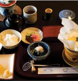 Une autre cuisine gastronomique à Kyoto au Japon