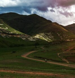 Sani pass au Lesotho Afrique du Sud