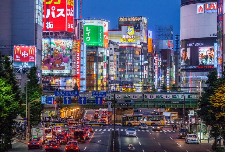 Les néons - Tokyo - Japon
