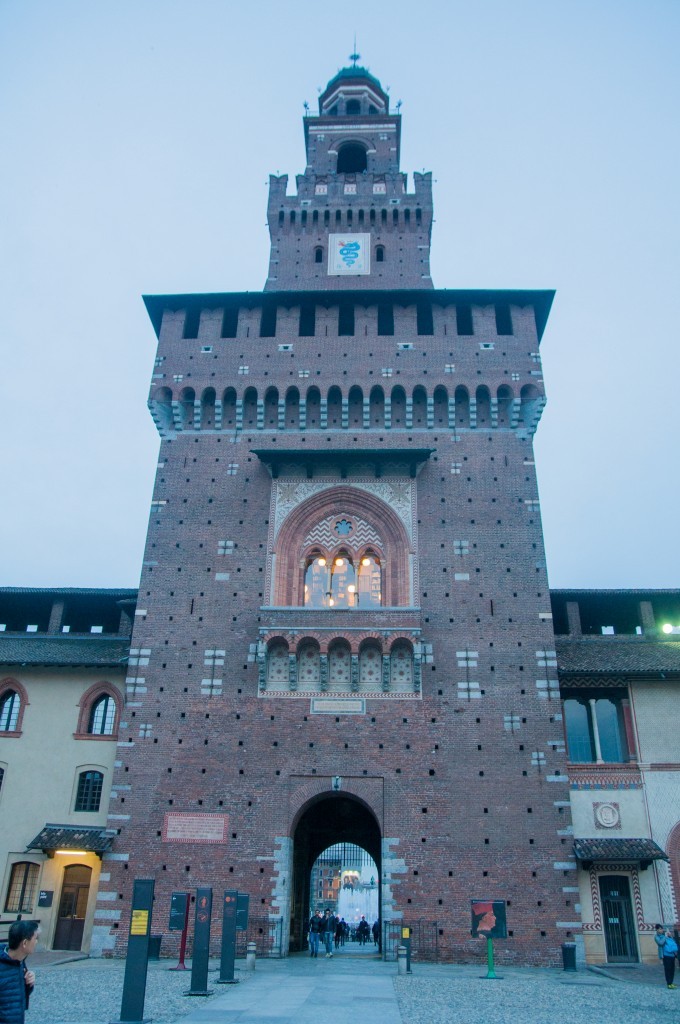48h à Milan au Le Château Sforza dans le Parc Sempione