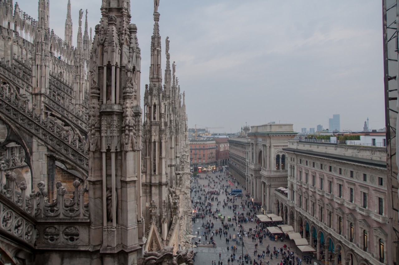 48h à Milan - toits du Duomo