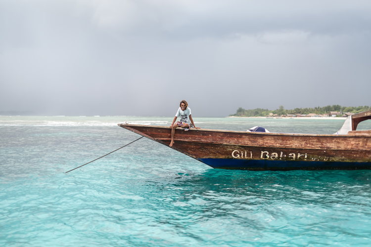 Croiser des pêcheurs en speed-boat à Bali