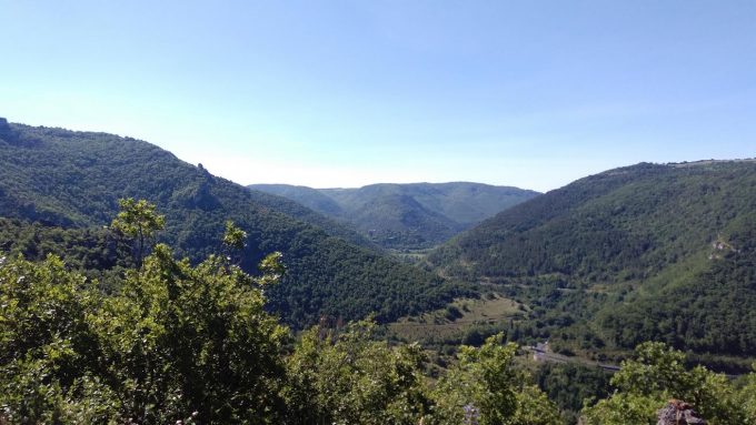 Dans les Cévennes en Aveyron