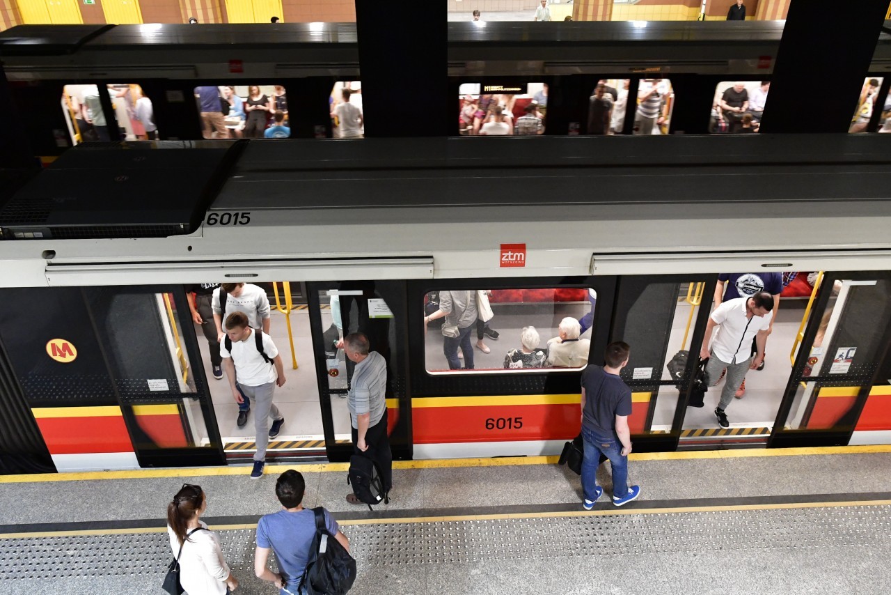 Le métro ultra efficace à Varsovie