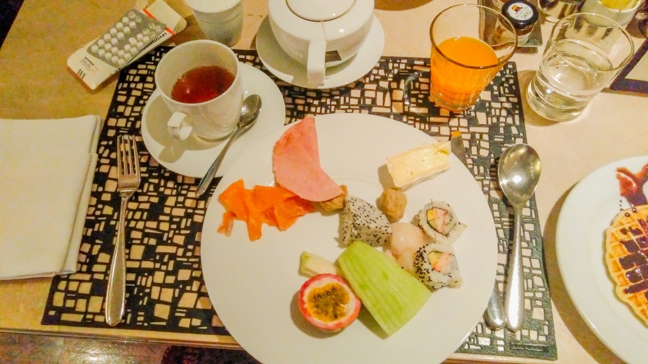 Brunch buffet de l'InterContinental Bangkok saveurs asiatiques