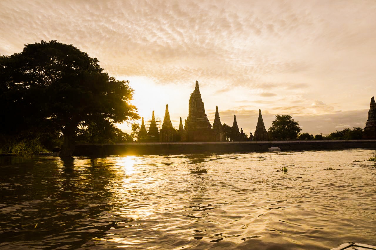 Voyage Thaïlande Ayutthaya bateau