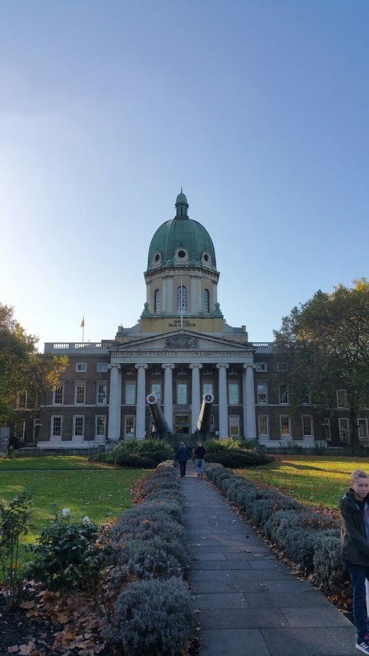 Imperial War Museum de Londres — l'atrium vu du haut