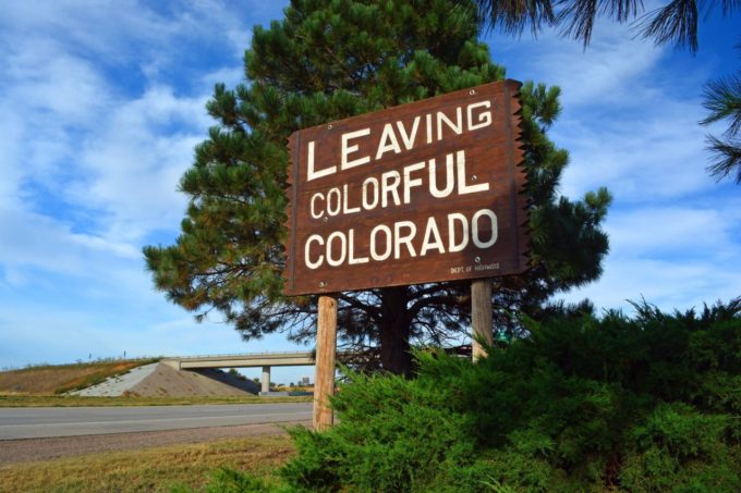 Quitter le Colorado