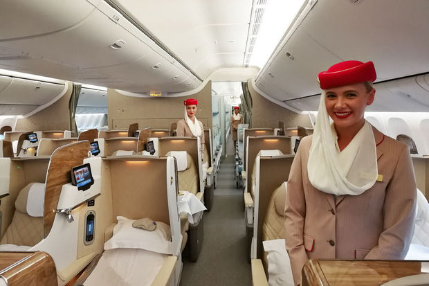 Emirates crew