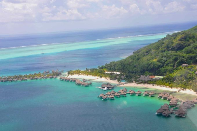 L'hôtel InterContinental à Bora Bora
