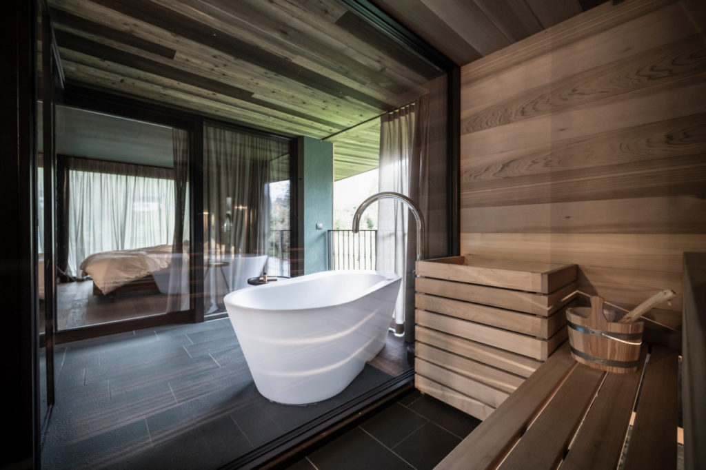 Salle de bain Florian hôtel sud Tyrol