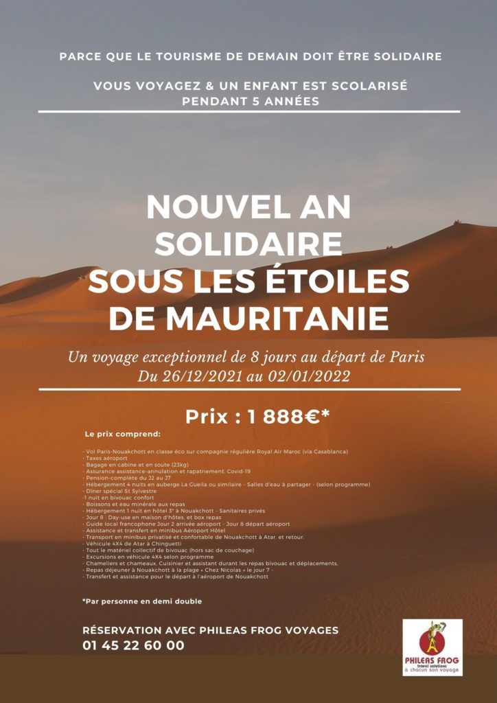 Voyage solidaire Mauritanie
