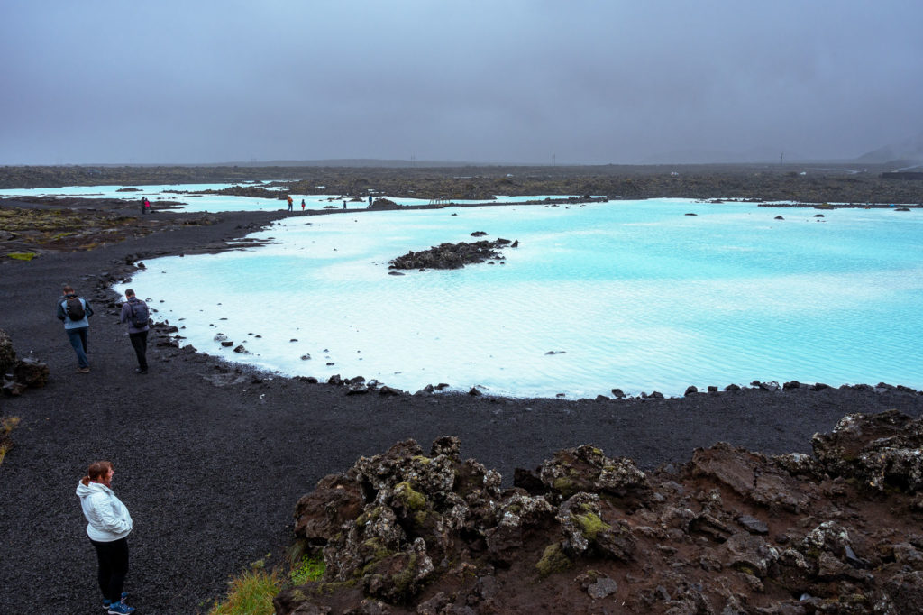 Le bleu incroyable du blue Lagoon en Islande