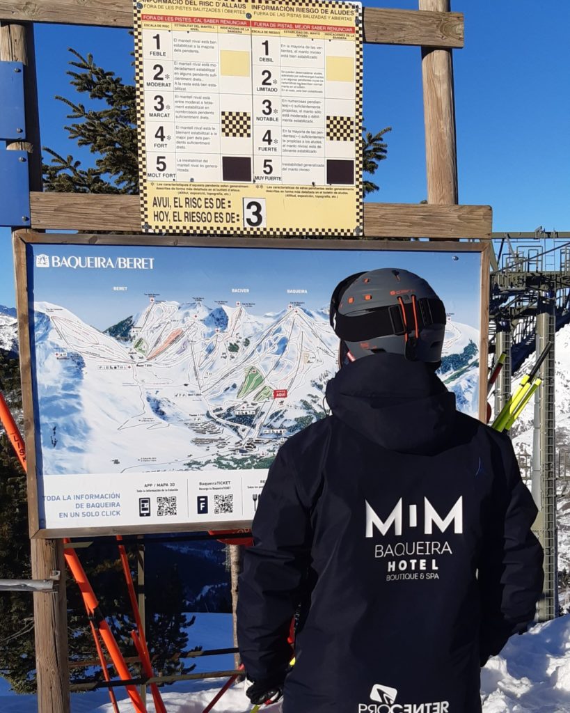 Les plans de la station de ski
