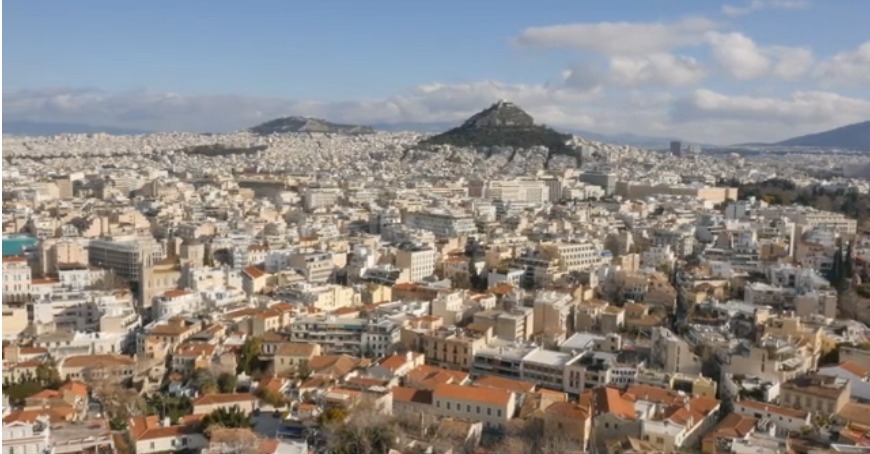 Vue sur Athènes