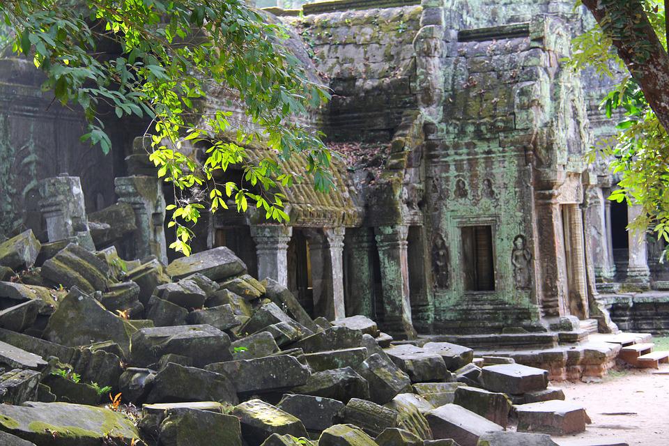 Explorer le temple Ta prohm au Cambodge