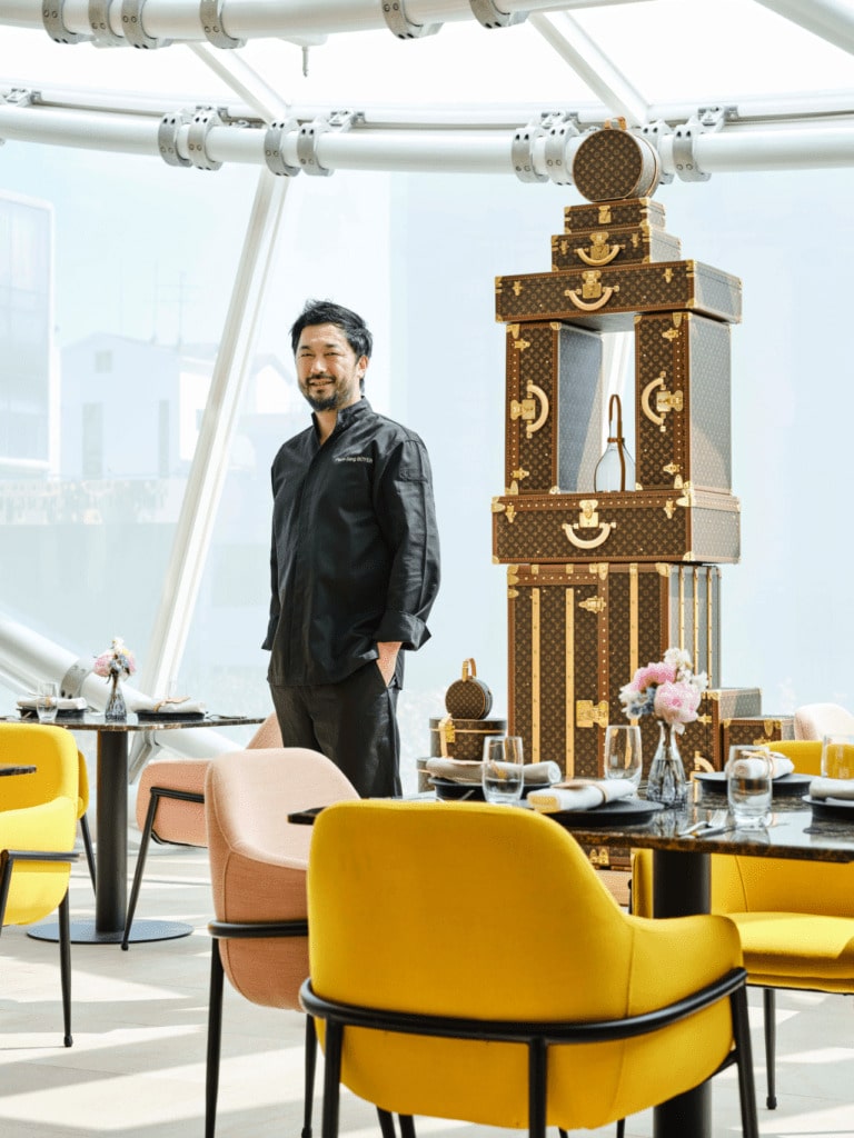 Louis Vuitton et Pierre Sang ouvrent un restaurant