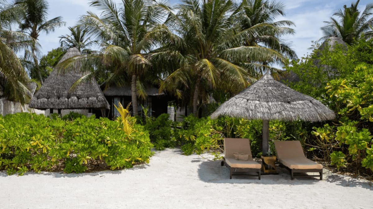 Jumeirah Dhevanafushi Maldives Resort : Nuit de rêve