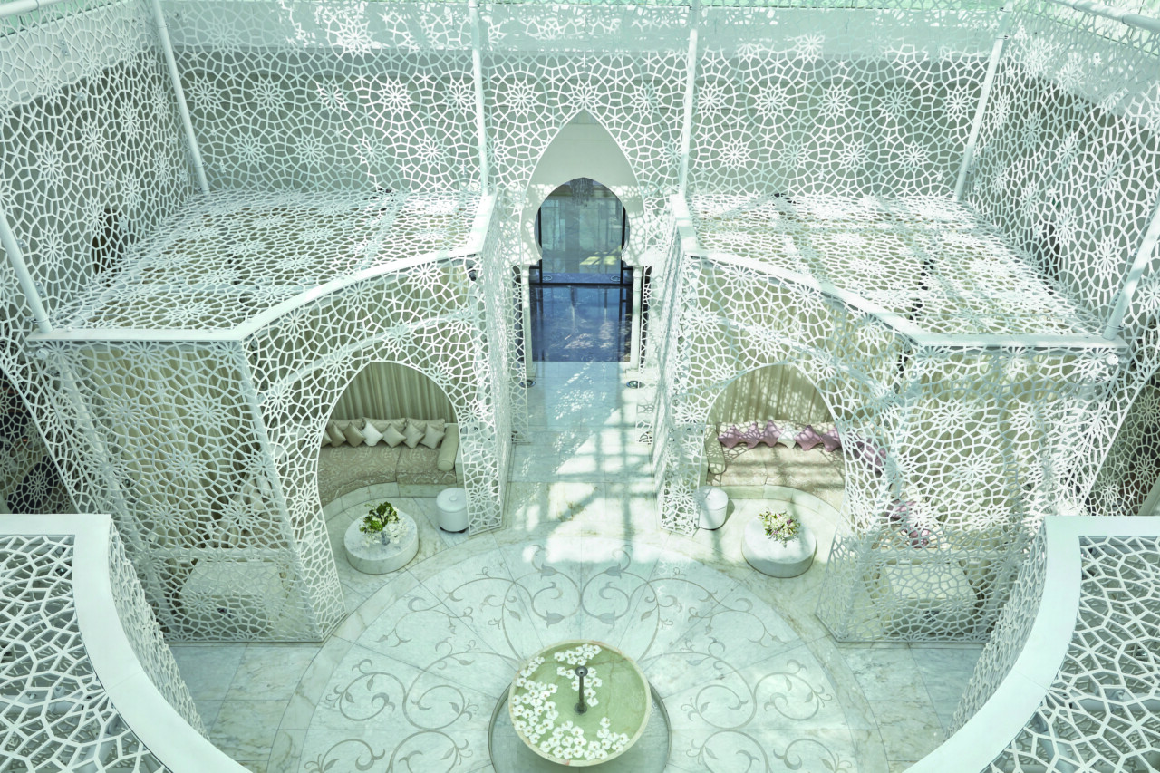Le spa du Royal Mansour à Marrackech