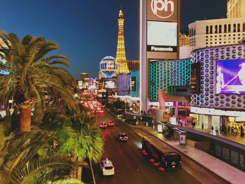 Le Strip de Las Vegas (DP : Nicolas Tolin)