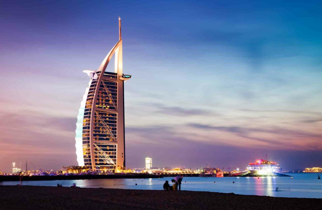 Le Burj Al Arab joue avec la demesure