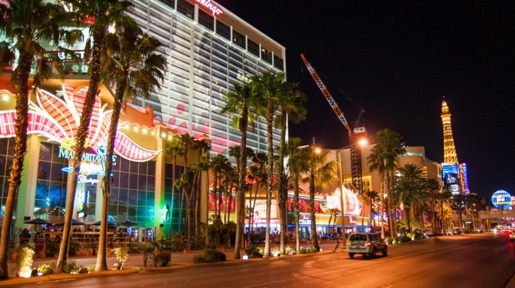Lumière, musique sur le Strip à Las Vegas
