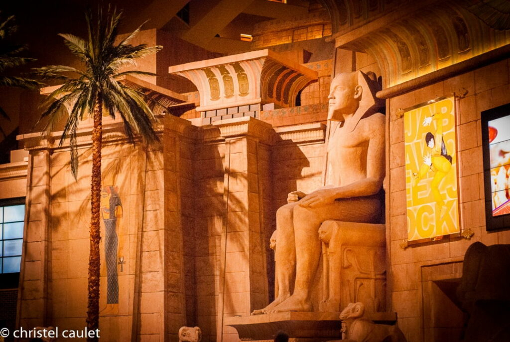 Décor incroyable au Luxor à Las Vegas