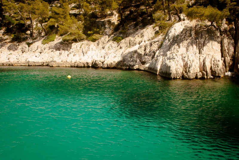 Les eaux turquoises des Calanques de Marseille
