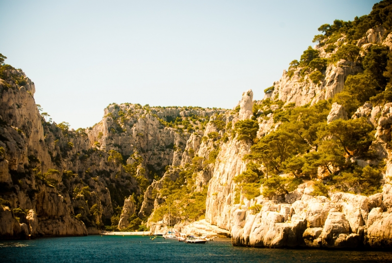 Un décor naturel sublime dans les Calanques de Marseille