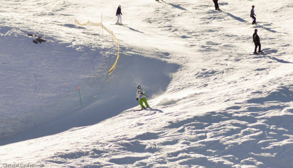 Dévaler les pistes de ski