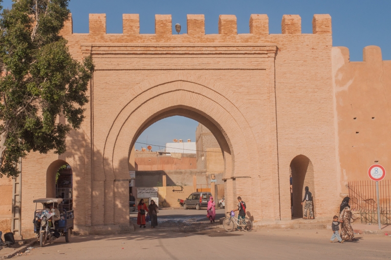 Vue depuis Chefchaouen au Maroc