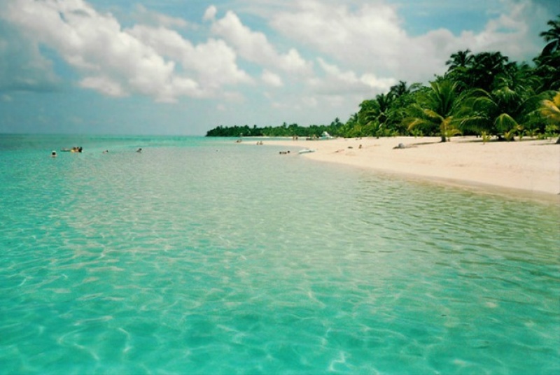 Les plages paradisiaques à Honduras aux Caraïbes