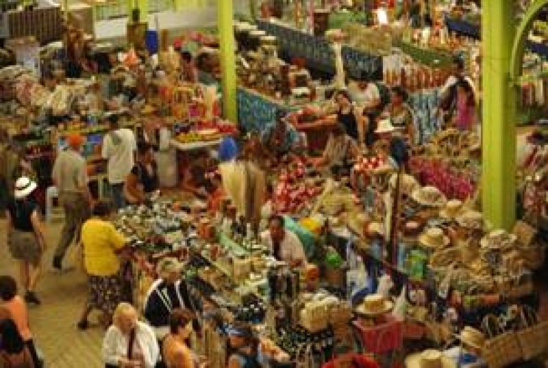 Le marché à Papeete