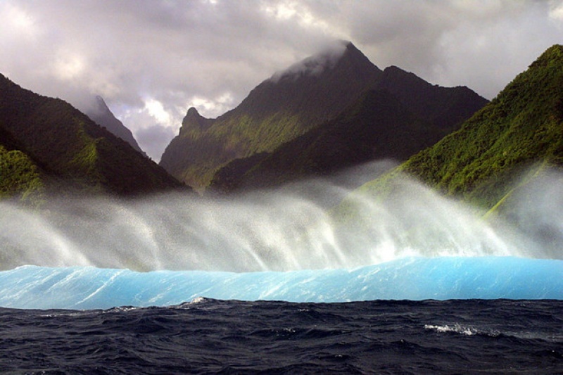 La vague de Tahiti