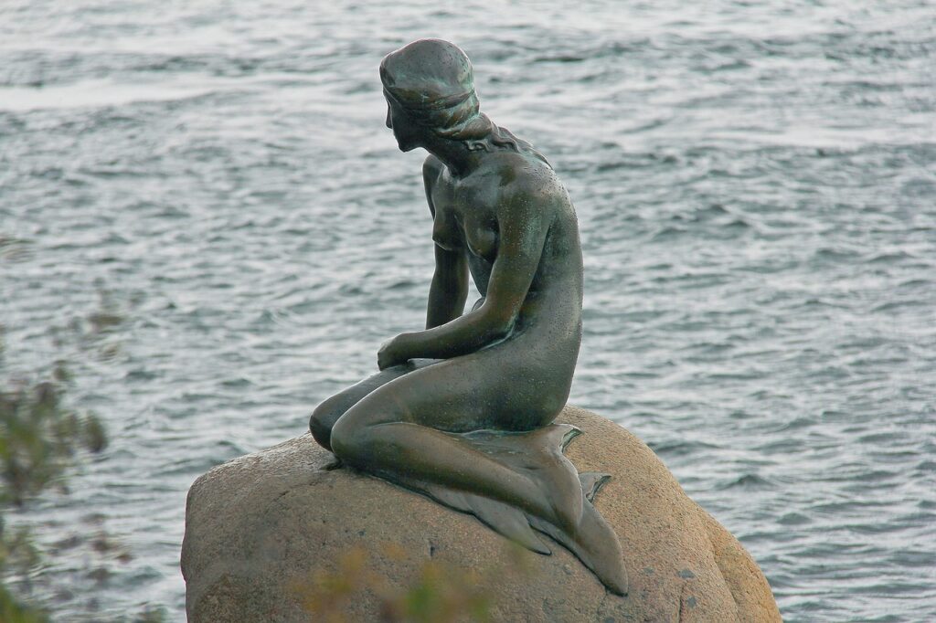 copenhague femme statue