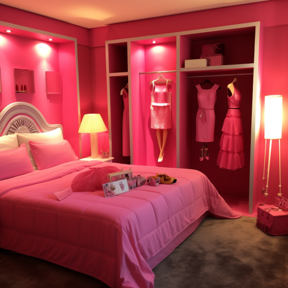 The Barbie Room at The Hilton Mexico City Santa Fe (Mexico City, Mexique)