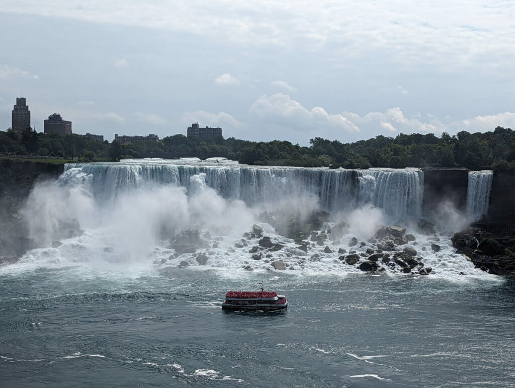 Les chutes du Niagara côté américain