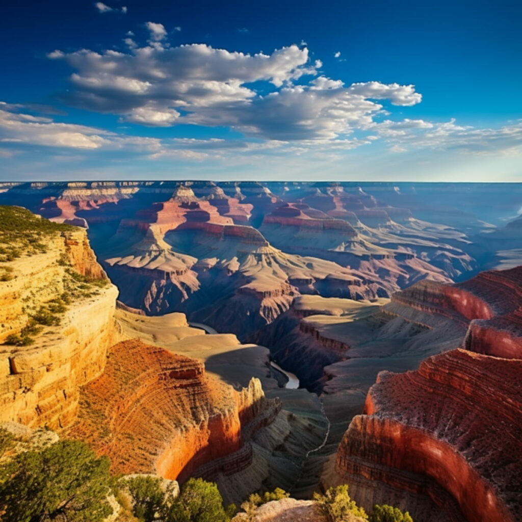 A grand canyon,