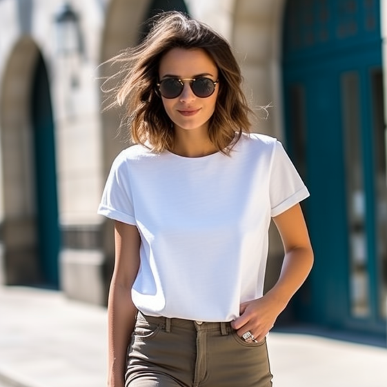 T-shirt Blanc : L'Indémodable Basique de la Mode