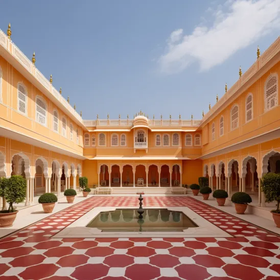 The Royal Heritage Palace, Jaipur, Inde 