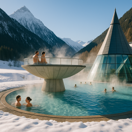 l'aquadome en autriche