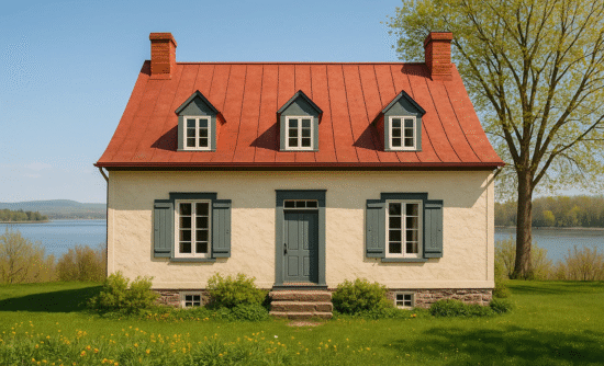 maison ancestrale île d'Orléans Québec