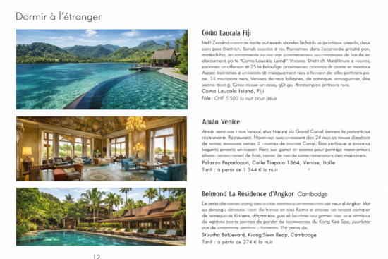 Hôtel à l'étranger 12