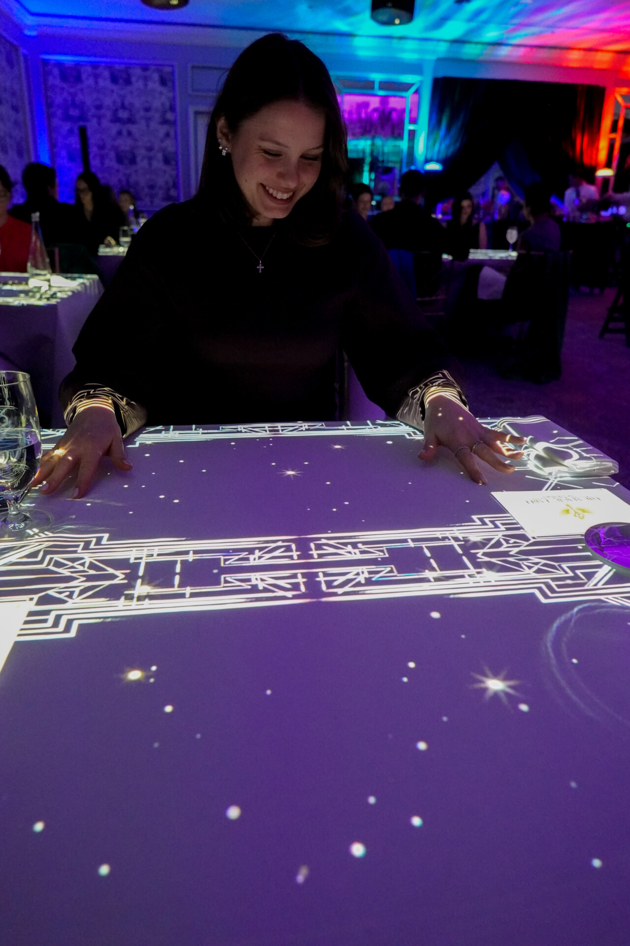 ambiance du restaurant Dufferin pendant la Table Magique