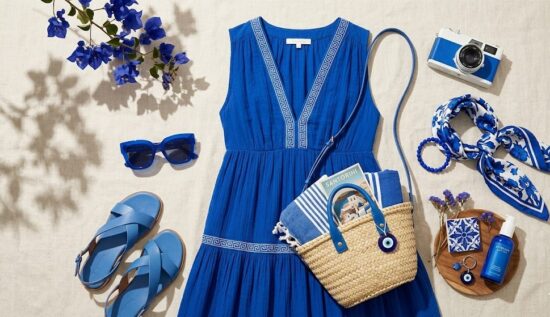 look bleu cobalt