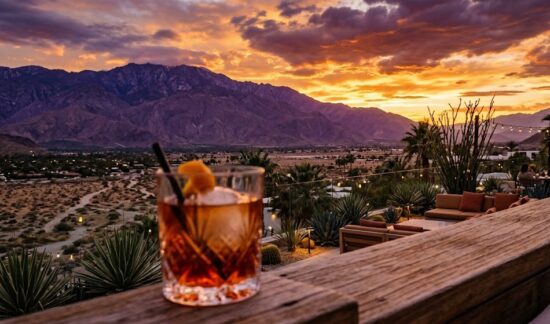 prendre un verre à Palm springs