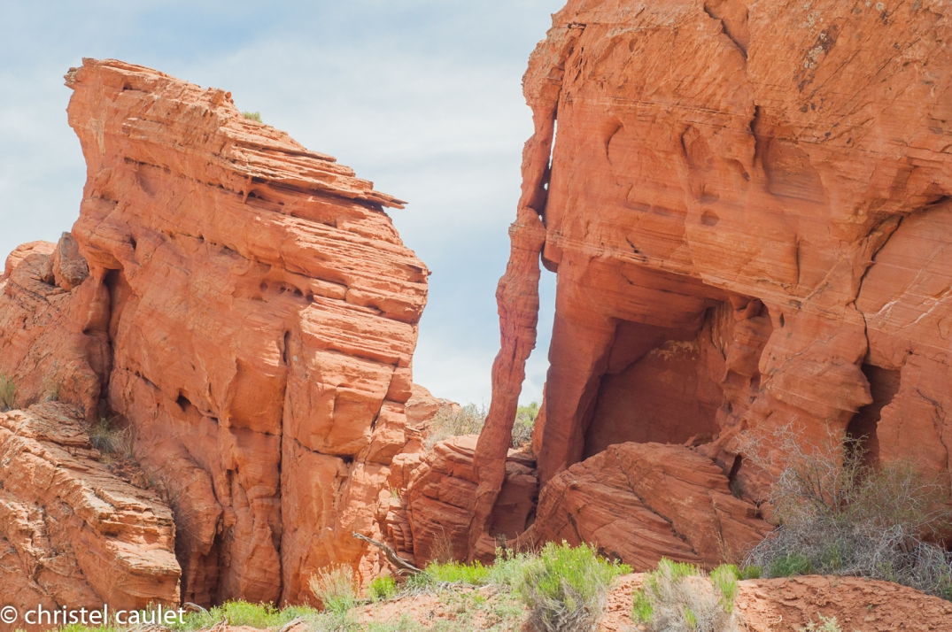 Road-trip USA-rochers sculptés - désert de Buchskin Gultch