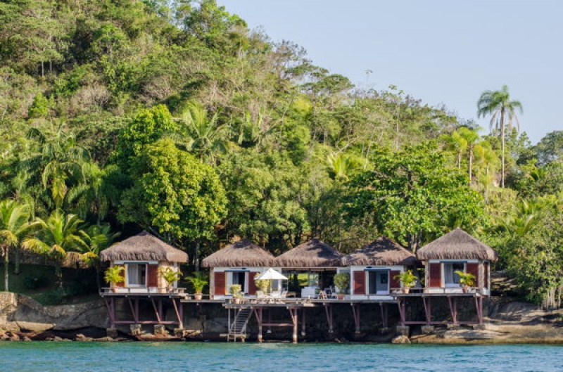 Des bungalows privatisables à Mana au Brésil