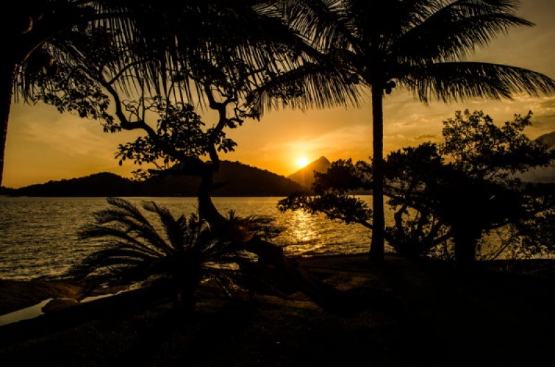 Coucher de soleil au Brésil